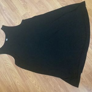 Black old navy knit tank dress